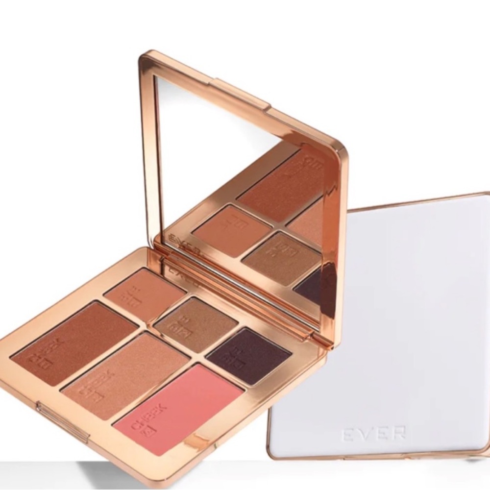 NWT EVER Out the Door Cheek and Eye Palette